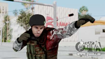 Black Mesa - Wounded HECU Marine Beret pour GTA San Andreas