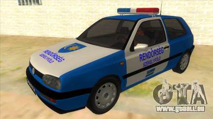 Volkswagen Golf 3 Police für GTA San Andreas