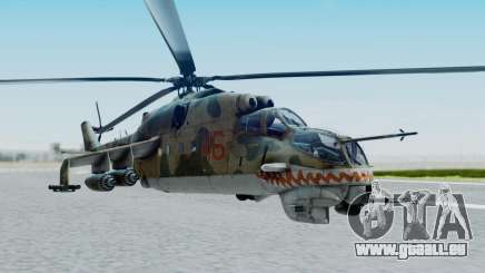 Mi-24V Russian Air Force 46 für GTA San Andreas