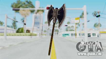 Skyrim Iron Battle Axe für GTA San Andreas