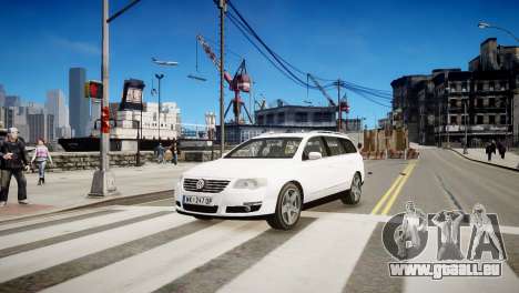 Volkswagen Passat Variant 2010 V1 pour GTA 4