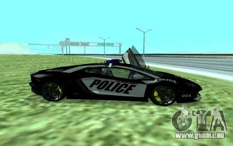 Lamborghini Reventon Police für GTA San Andreas