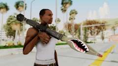 GTA 5 Rocket Launcher Shark mouth für GTA San Andreas