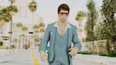 Scarface Tony Montana Suit v3 with Glasses pour GTA San Andreas