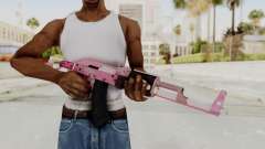 Assault Rifle Pink für GTA San Andreas