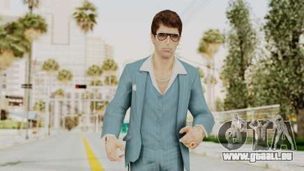 Scarface Tony Montana Suit v3 with Glasses für GTA San Andreas