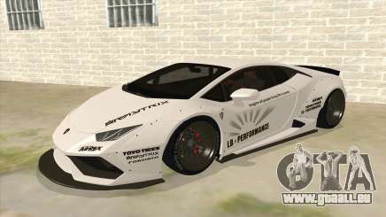 Lamborghini Huracan Liberty Walk белый für GTA San Andreas
