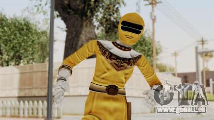 Power Ranger Zeo - Yellow pour GTA San Andreas