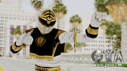 Mighty Morphin Power Rangers - White für GTA San Andreas