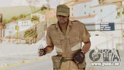 MGSV Phantom Pain CFA Soldier v1 für GTA San Andreas