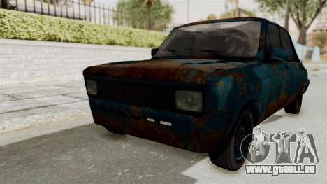 Zastava 1100 Rusty pour GTA San Andreas