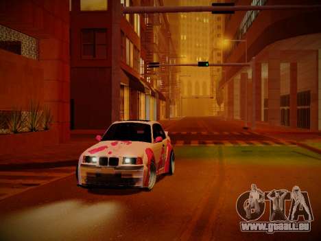 BMW M3 E36 Pinkie Pie pour GTA San Andreas