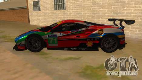 2016 Ferrari 488 GTE pour GTA San Andreas