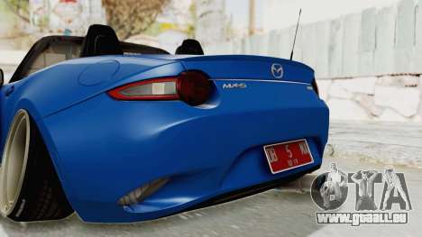 Mazda MX-5 Slammed für GTA San Andreas