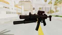 MP5SD with Grenade Launcher