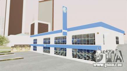 Volkswagen Showroom in San Fierro für GTA San Andreas