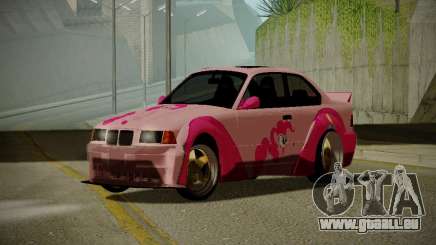 BMW M3 E36 Pinkie Pie für GTA San Andreas