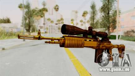 M14EBR Gold pour GTA San Andreas
