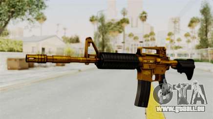 M4A1 Gold pour GTA San Andreas