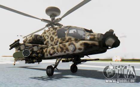 AH-64 Apache Leopard für GTA San Andreas