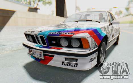 BMW M635 CSi (E24) 1984 IVF PJ1 für GTA San Andreas