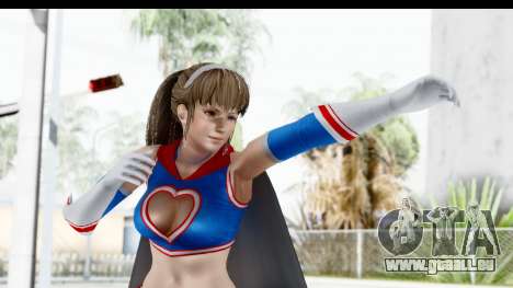 Dead Or Alive 5: LR - Hitomi Fight Force v2 pour GTA San Andreas