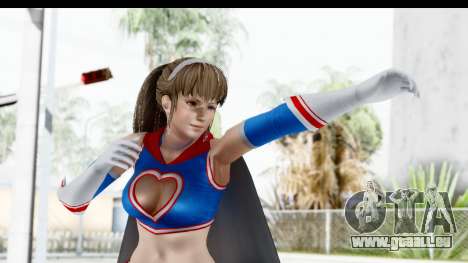 Dead Or Alive 5: LR - Hitomi Fight Force v2 für GTA San Andreas