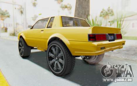 GTA 5 Willard Faction Custom Donk v1 IVF pour GTA San Andreas