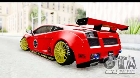 Lamborghini Gallardo Superleggera 2007 für GTA San Andreas