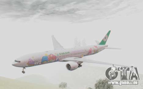 Boeing 777-300ER Eva Air v2 für GTA San Andreas