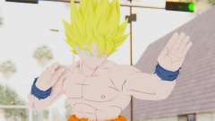 Dragon Ball Xenoverse Goku Shirtless SSJ pour GTA San Andreas