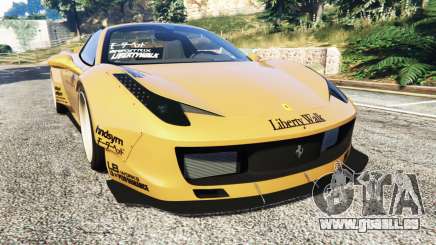 Ferrari 458 Spider [Liberty Walk] pour GTA 5