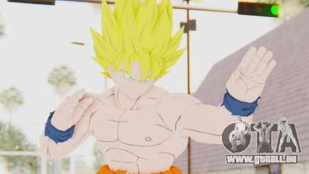 Dragon Ball Xenoverse Goku Shirtless SSJ pour GTA San Andreas