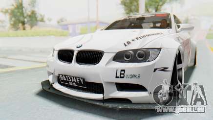BMW M3 E92 Liberty Walk LB Performance pour GTA San Andreas