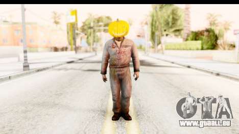 Left 4 Dead 2 - Zombie Pumpkin für GTA San Andreas