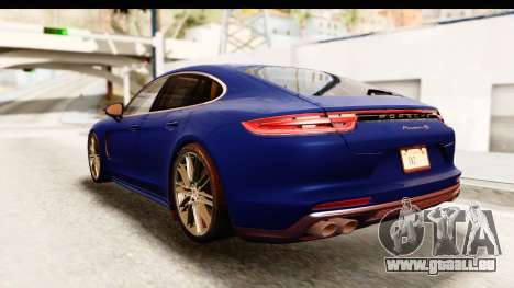 Porsche Panamera 4S 2017 v4 pour GTA San Andreas