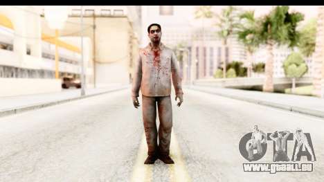 Left 4 Dead 2 - Zombie Shirt 1 pour GTA San Andreas