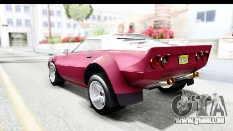 GTA 5 Lampadati Tropos Rallye No Headlights pour GTA San Andreas