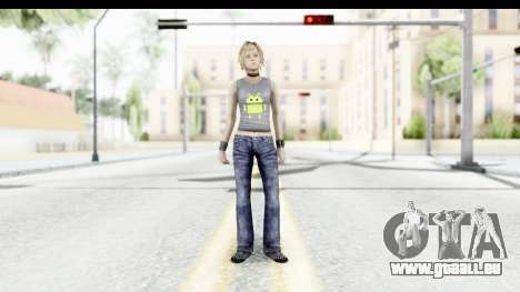 Silent Hill 3 - Heather Sporty Gray Pixel Droid pour GTA San Andreas
