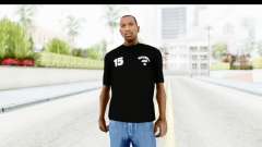 Stussy Black T-Shirt pour GTA San Andreas