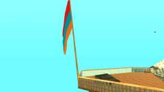 Armenian Flag On Mount Chiliad V-2.0 für GTA San Andreas
