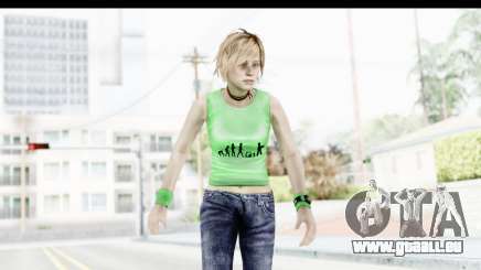 Silent Hill 3 - Heather Sporty Green Evolution für GTA San Andreas