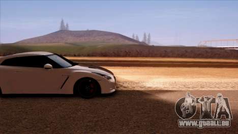 Nissan GT-R R35 für GTA San Andreas