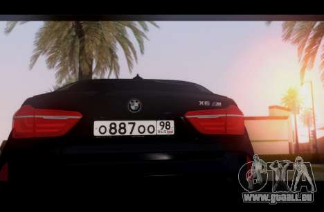 BMW X6M BULKIN ED. pour GTA San Andreas