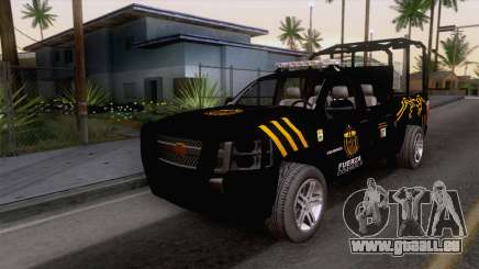 Chevrolet Silverado de la Fuerza Coahuila pour GTA San Andreas