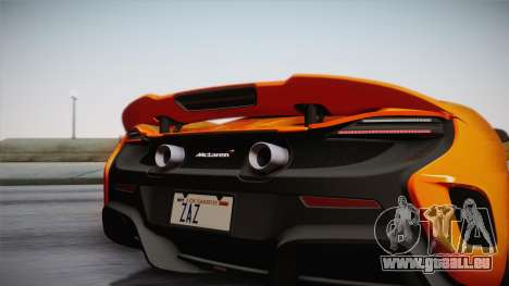 McLaren 675LT 2015 10-Spoke Wheels für GTA San Andreas
