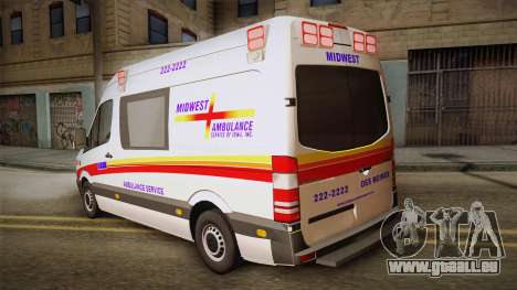 Mercedes-Benz Sprinter 2012 SA EMS Alliance für GTA San Andreas