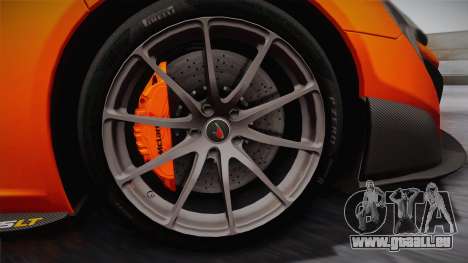 McLaren 675LT 2015 10-Spoke Wheels pour GTA San Andreas