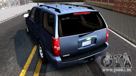 Chevy Tahoe Metro Police Unmarked 2012 pour GTA San Andreas