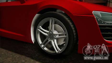 Audi R8 Coupe 4.2 FSI quattro EU-Spec 2008 YCH2 pour GTA San Andreas